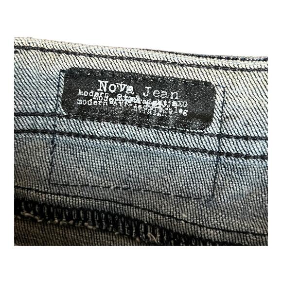 Volcom Nova Jeans Modern Straight 26 Distressed Finish Casual Everyday Trendy - Picture 4 of 10